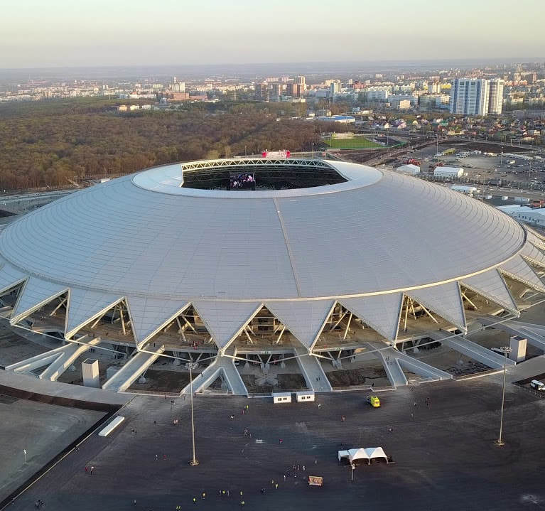 Футбольный стадион "Самара-Арена",  Самара 2018