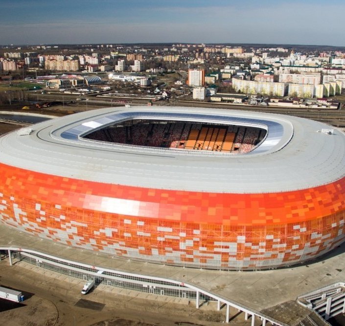 Футбольный стадион "Мордовия-Арена",  Саранск 2018
